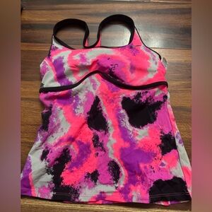 Nike tankini swim top